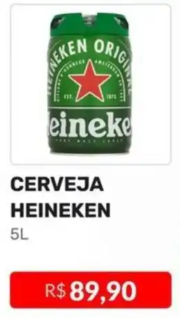 Higa Atacado CERVEJA HEINEKEN 5L oferta