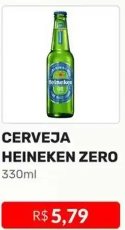 CERVEJA HEINEKEN ZERO 330ML