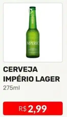 Higa Atacado CERVEJA IMPÉRIO LAGER 275ml oferta