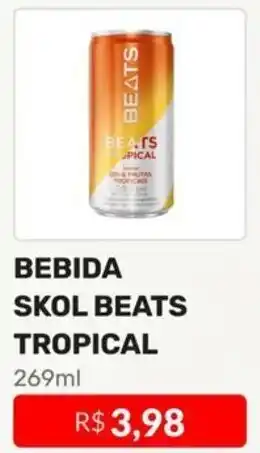 Higa Atacado BEBIDA SKOL BEATS TROPICAL 269ml oferta