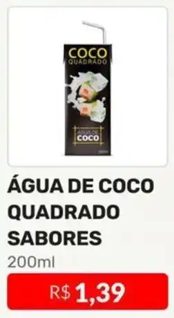 Higa Atacado ÁGUA DE COCO QUADRADO SABORES 200ml oferta