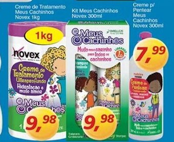 Supermercados Guanabara Creme de Tratamento Meus Cachinhos Noves 1kg oferta