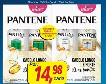 Supermercados Guanabara Shampoo 350ml + Cond. 175ml Pantene oferta