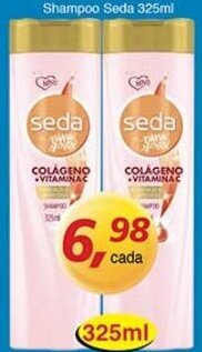 Supermercados Guanabara Shampoo Seda 325ml oferta