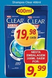 Supermercados Guanabara Shampoo Clear 200ml oferta