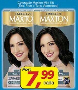 Supermercados Guanabara Coloracao Maxton Mini Kit (Exc. Tons Vermelhos) oferta