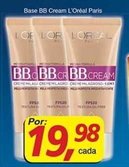 Supermercados Guanabara Base BB Cream L'Oreal Paris oferta