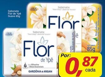 Supermercados Guanabara Sabonete Flor de Ype Suave 85g oferta
