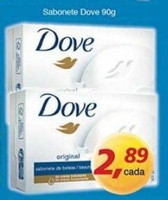 Supermercados Guanabara Sabonete Dove 90g oferta
