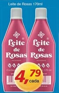 Supermercados Guanabara Leite de Rosas 170ml oferta