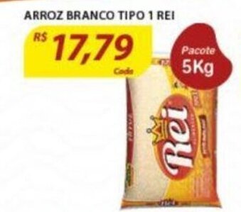 Assaí Atacadista Arroz Branco tipo 1 Rei 5kg oferta