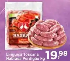 Rossi Supermercado Linguiça Toscana Nabrasa Perdigão kg oferta