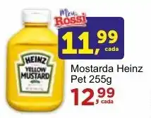 Rossi Supermercado Mostarda Heinz Pet 255g oferta