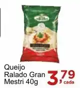 Rossi Supermercado Queijo Ralado Gran Mestri 40g oferta