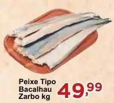 Rossi Supermercado Peixe Tipo Bacalhau Zarbo kg oferta