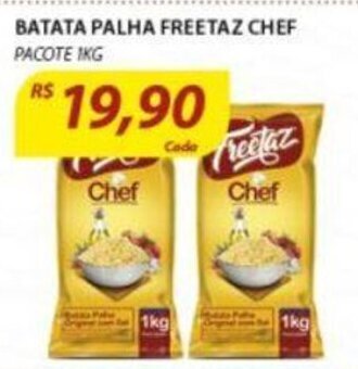 Batata Palha Freetaz Chef 1kg