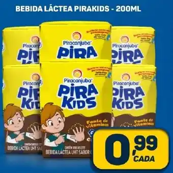 Dom Atacadista BEBIDA LÁCTEA PIRAKIDS-200ML oferta
