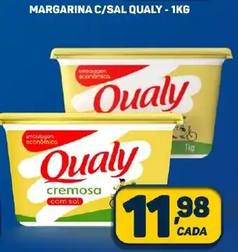 Dom Atacadista MARGARINA C/SAL QUALY - 1KG oferta