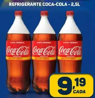 Dom Atacadista REFRIGERANTE COCA-COLA - 2,5L oferta