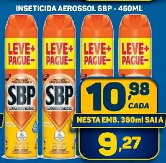 INSETICIDA AEROSSOL SBP-450ML