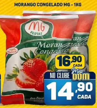 Dom Atacadista MORANGO CONGELADO MG - 1KG oferta