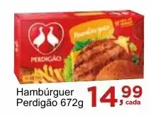 Rossi Supermercado Hambúrguer Perdigão 672g oferta