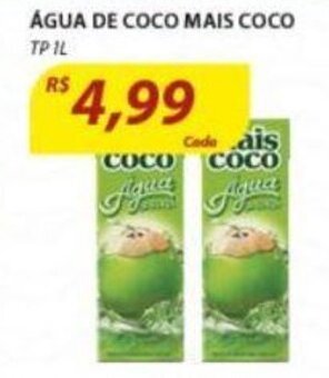 Assaí Atacadista Agua de Coco Mais Coco Tp 1L oferta