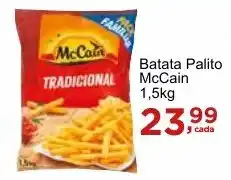 Rossi Supermercado Batata Palito McCain 1,5kg oferta