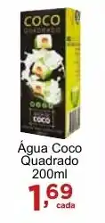 Rossi Supermercado Água Coco Quadrado 200ml oferta