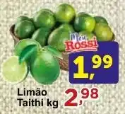 Rossi Supermercado Limão Taithi kg oferta