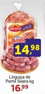 Rossi Supermercado Linguiça de Pernil Seara kg oferta