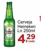 Rossi Supermercado Cerveja Heineken Ln 250ml oferta