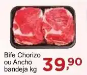 Rossi Supermercado Bife Chorizo ou Ancho bandeja kg oferta