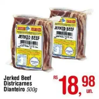 Fort Atacadista Jerked Beef Districarnes Dianteiro 500g oferta