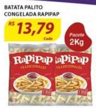 Assaí Atacadista Batata Palito Congelada Rapipap 2kg oferta