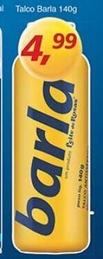 Supermercados Guanabara Talco Barla 140g oferta