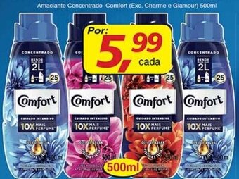 Supermercados Guanabara Amaciante Concentrado Comfort 500ml oferta