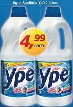 Supermercados Guanabara Agua Sanitaria Ype 2L oferta