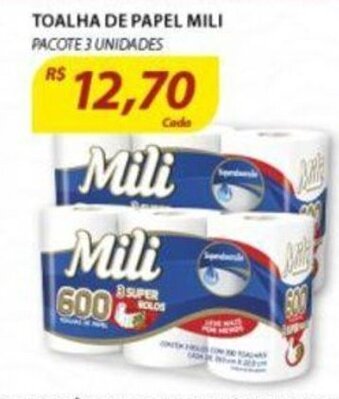 Assaí Atacadista Toalha de Papel Mili oferta