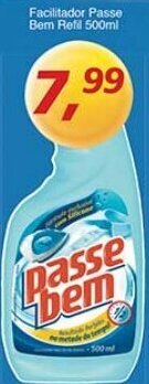 Supermercados Guanabara Facilitador Passe Bem refil 500ml oferta