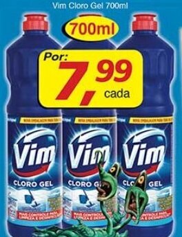 Vim Cloro Gel 700ml