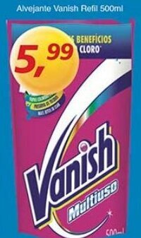Alvejante Vanish refil 500ml