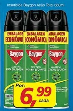 Inseticida Baygon Acao Total 360ml