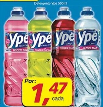 Supermercados Guanabara Detergente Ype 500ml oferta