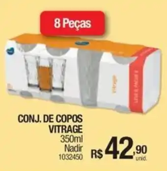 Milium CONJ. DE COPOS VITRAGE 350ml oferta