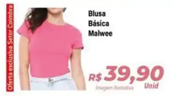 Hiper Moreira Blusa Básica Malwee oferta