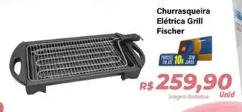 Hiper Moreira Churrasqueira Elétrica Grill Fischer oferta