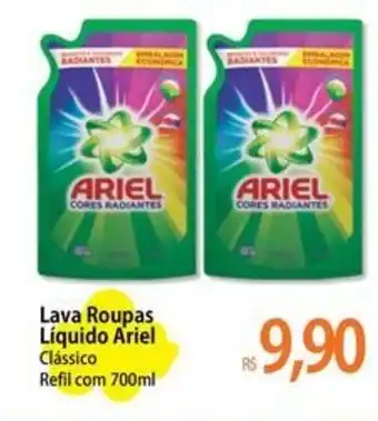 Atacadão Lava Roupas Líquido Ariel Clássico Refil com 700ml oferta