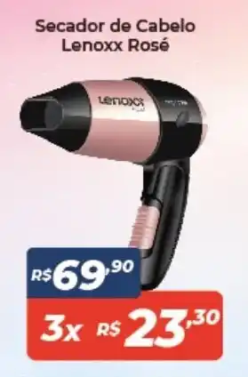 Secador de Cabelo Lenoxx Rose