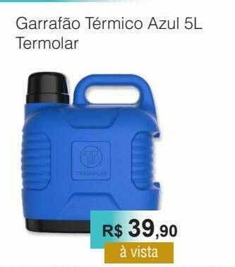 Garrafão Térmico Azul 5L Termolar